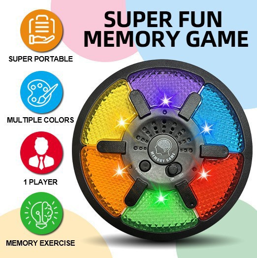 Pensamiento lógico transfronterizo entrenamiento de memoria juguetes inteligentes para niños consola de juegos de entrenamiento de concentración juguetes clave