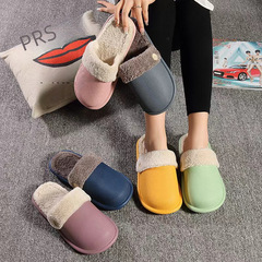 Winter Cotton Slippers, Washable Home Use, Unisex Shoes, Warm, Couple Slippers, Home Waterproof, Indoor Fleece Slippers, Trendy