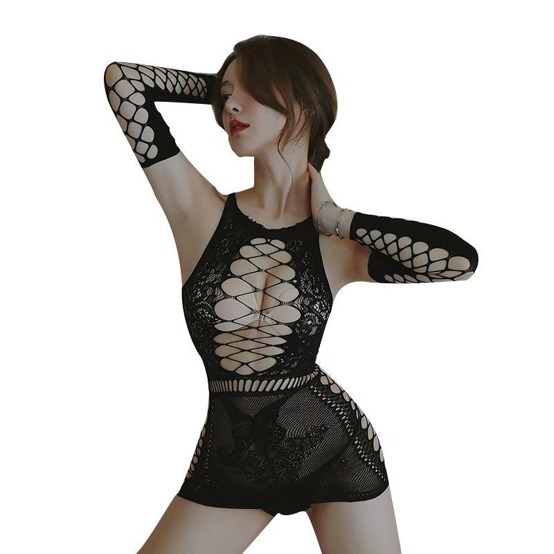 长夜漫漫 Sexy transparent underwear, tights, set