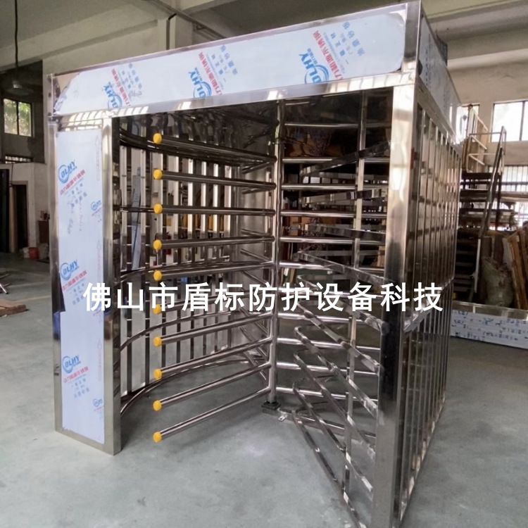 高铁站火车站出站全高单向通道门支持婴儿车轮椅通行全高栅栏转闸