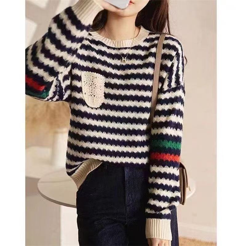 Corea del Sur invierno transfronterizo nueva chaqueta de invierno 2025 ropa de invierno de mujeres de alto nivel sensación de explosión de suéter de base de mujeres otoño invierno