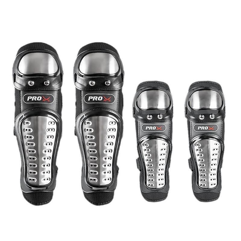 Equipo de protección de la motocicleta rodillera equipo de protección de la motocicleta eléctrica Caballero resistente a las caídas fuera de la carretera montañismo al aire libre montar equipo deportivo