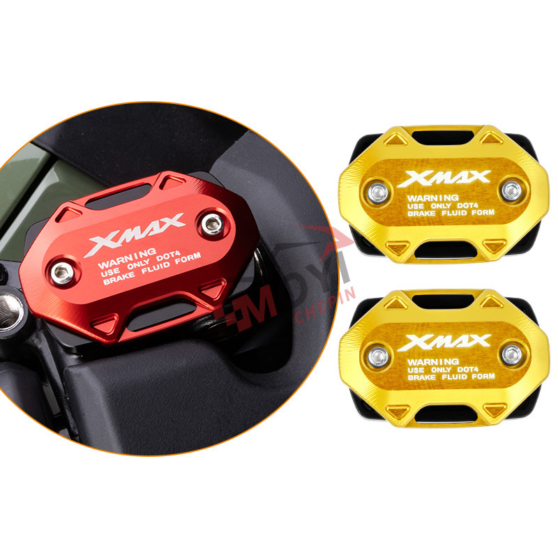 Suitable for Yamaha Xmax300 Modified Brake Upper Pump Cover Decorative Oil Bottle Cover Oil Pump Cup Cover Modification Accessories Suitable for Yamaha Xmax300 Modified Brake Upper Pump Cover Decorative Oil Bottle Cover Oil Pump Cup Cover Modification Accessories