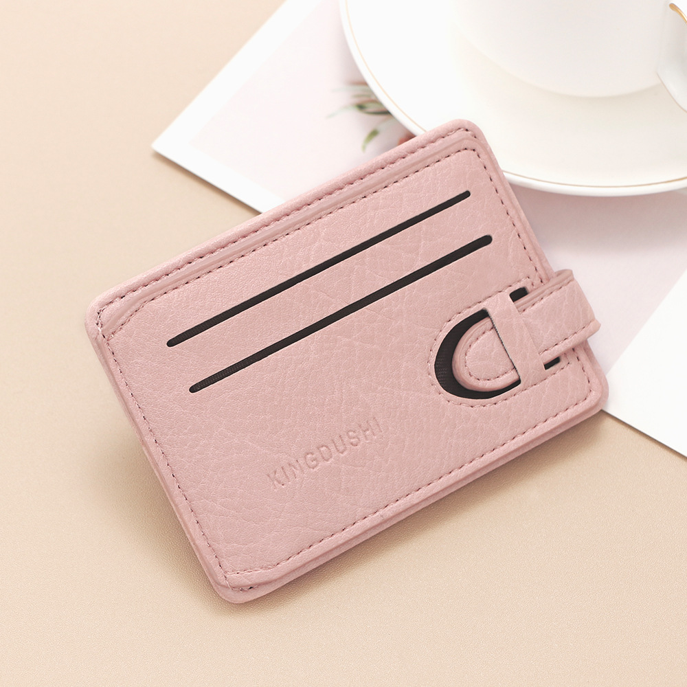 El nuevo paquete de tarjetas es simple, ligero, elegante, de alto valor, juego de tarjetas de banco de autobuses, juego de tarjetas de crédito, juego de cambio portátil, paquete de tarjetas