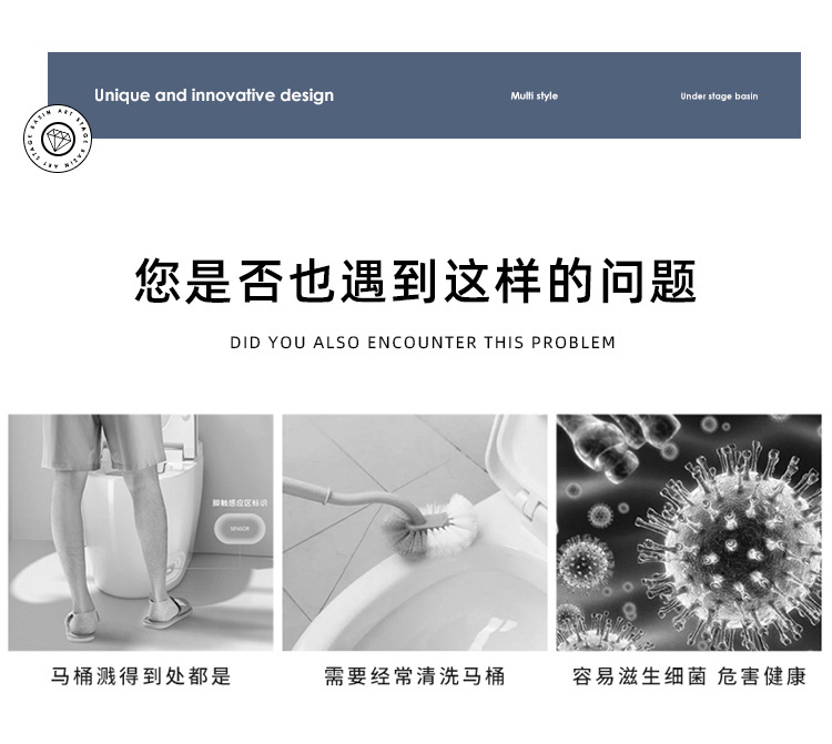 NOJO Wall-mounted men's urinal, floor-standing urinal, household automatic sensor wall-mounted urinal, men's urinal details Picture