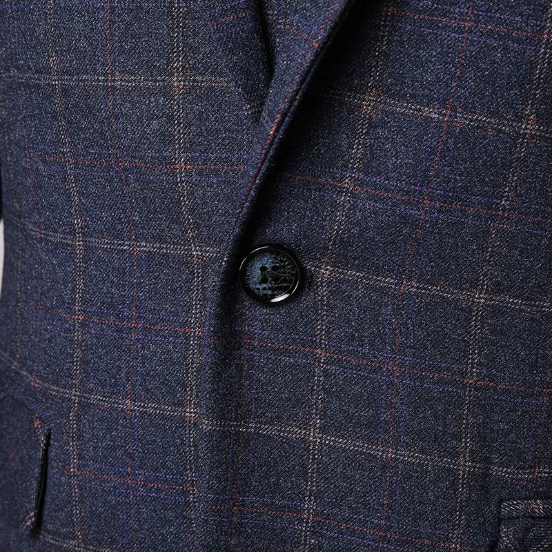 Комплект мужской стильный пиджак для отдыха, костюм 3 предмета, slim fit, корейский стиль