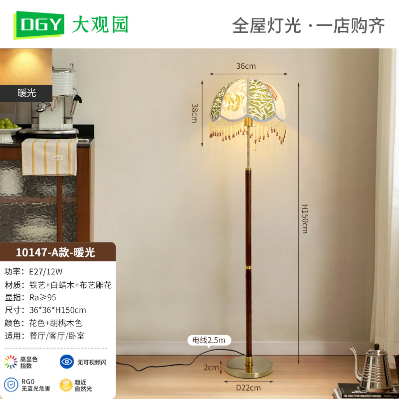 Modelo A - Luz cálida - 12W - Espectro completo (Daguayuan)
