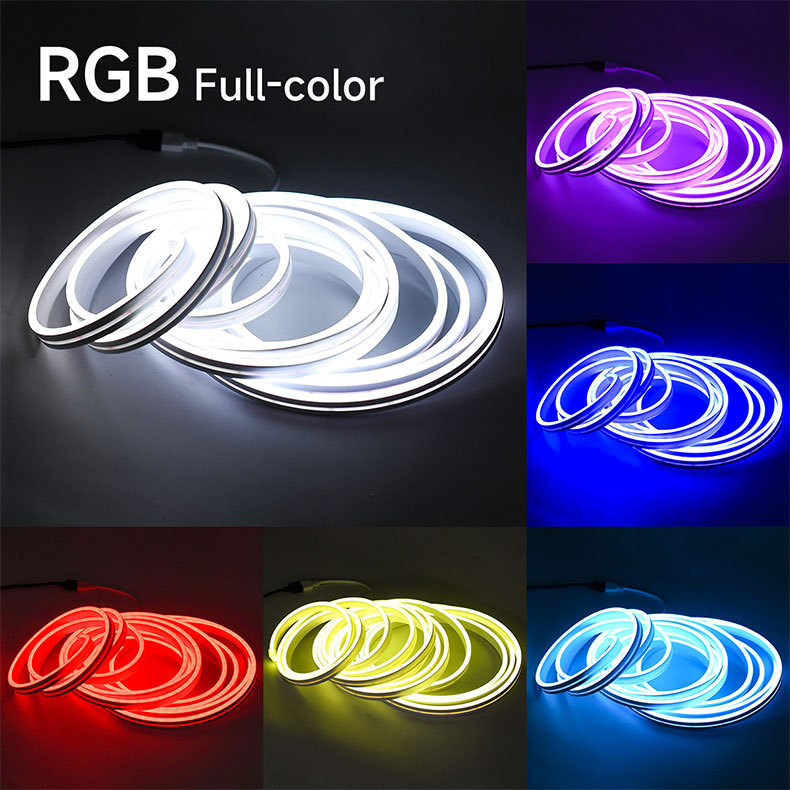 Cross-Border Gm Colorful Trunk Light Pin Model App Dynamic Tail Light Rgb Ambient Light Led Music 12V