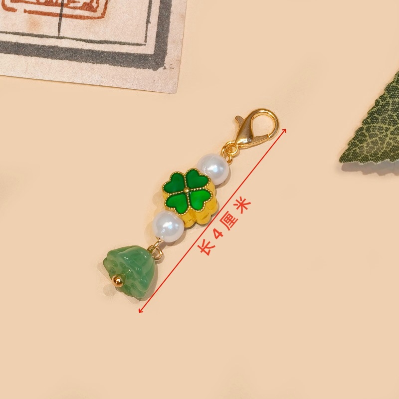 国民スタイル合金竹フレッシュピンクフラワーペンダント中国ベルペンダント古代スタイルチャイナ韓服衣類アクセサリー