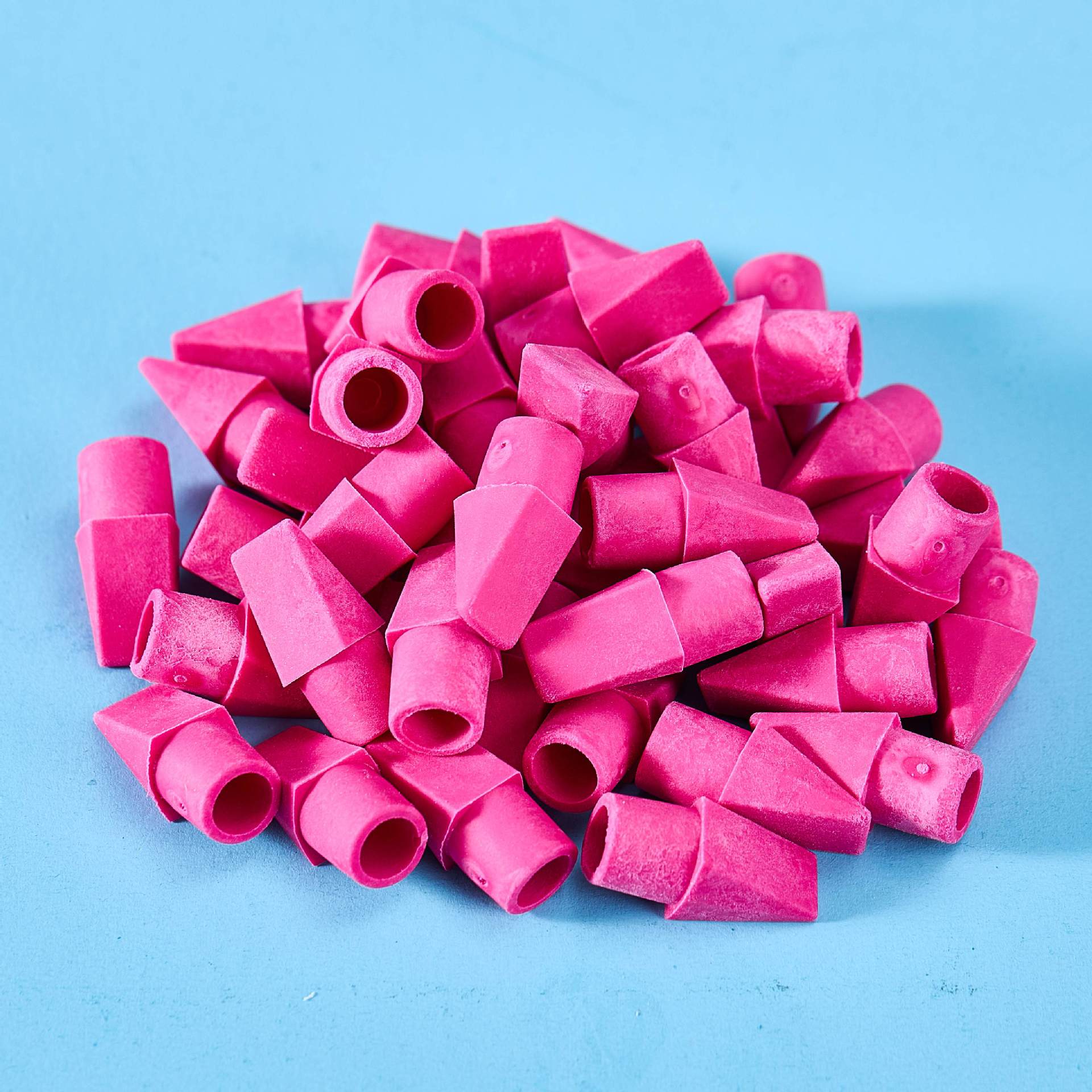 cubierta de lápiz cubierta de lápiz reemplazo de bala borradora de color fábrica al por mayor transfronteriza cabeza de goma sin látex