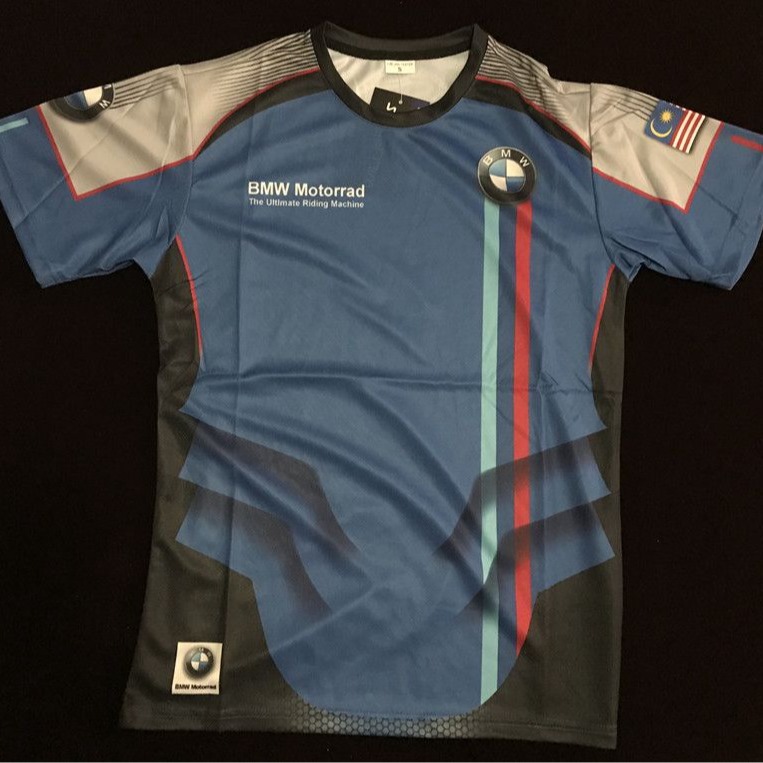 moto赛车T恤儿童码 摩托车骑行短袖速干衣 赛道工作服骑士文化衫