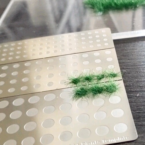 Scenario sand table model material plants grass clusters grass weeds electrostatic grass planting machine grass powder production tools
