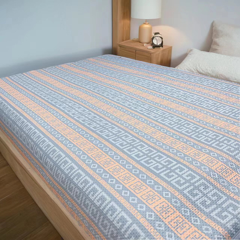 Four-Season Universal Single Bed Cover Ab Surface Double-Sided Tatami Large Size Winter Bed Cover Thickeneded Earth Kang Kang Cover