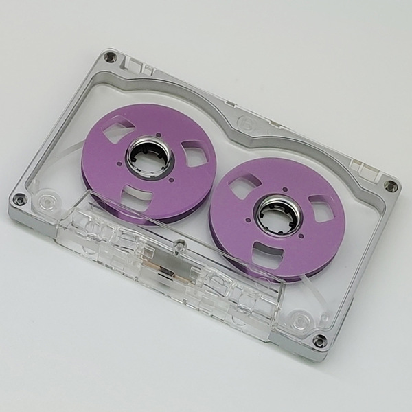 Zinc alloy metal frame small open reel double-sided reel blank tape…