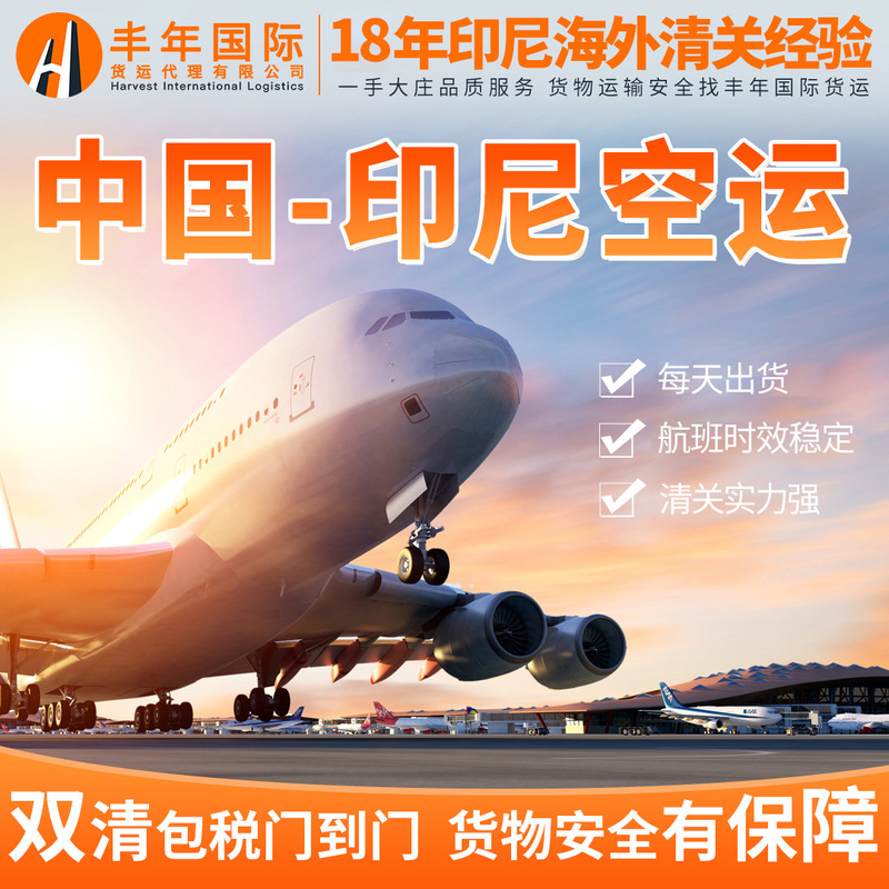 Qingdao Wig Export to Indonesia Special Air Freight Indonesia Air Freight Double Clearance to Door Online Consultation International Logistics