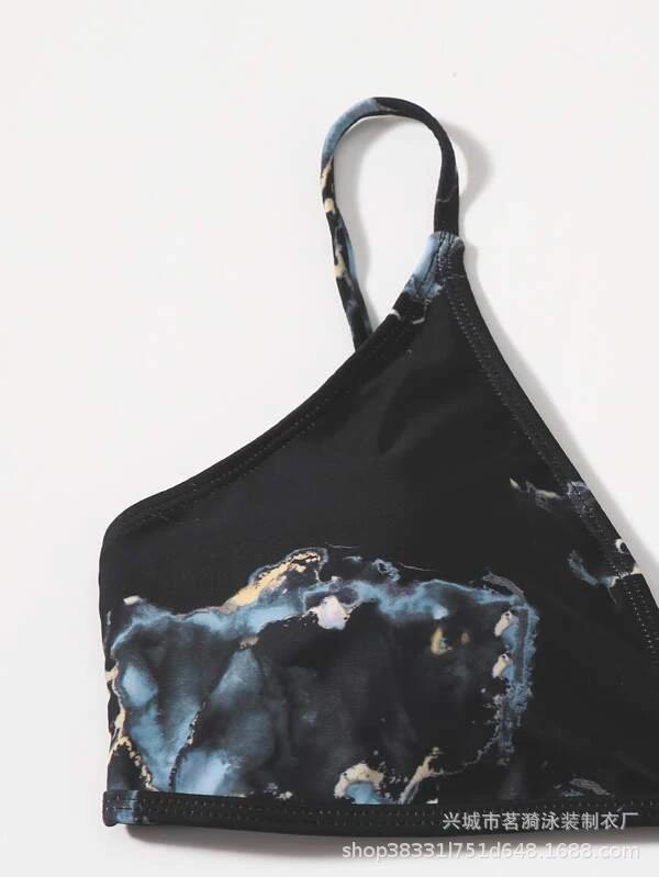 2022 nuevo europeo y americano de las mujeres populares split sexy moda Bikini natación de tres piezas traje de baño de las mujeres