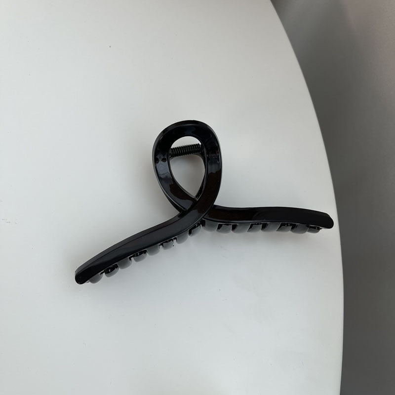 Clip de cabello de alta calidad para mujeres cabeza de plástico detrás de cabello de cabello de gran tamaño raspado de cabello de tiburón al por mayor image 9
