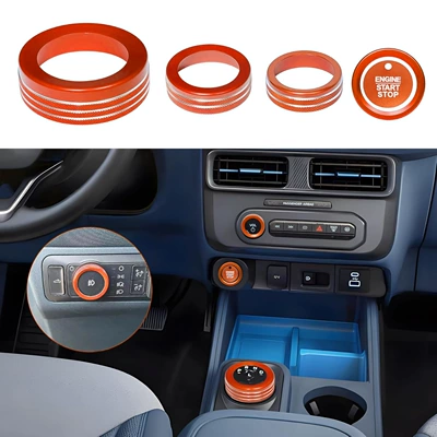 22-24 Ford Maverick Air: Other Automotive Interior Supplies - 25-mavericks-maverick-orange-5-piece-set