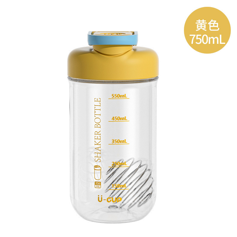 Taza de bebida portátil para niñas verano 2022 Nuevo lindo deportes de alta apariencia personalizada de plástico fitness taza práctica