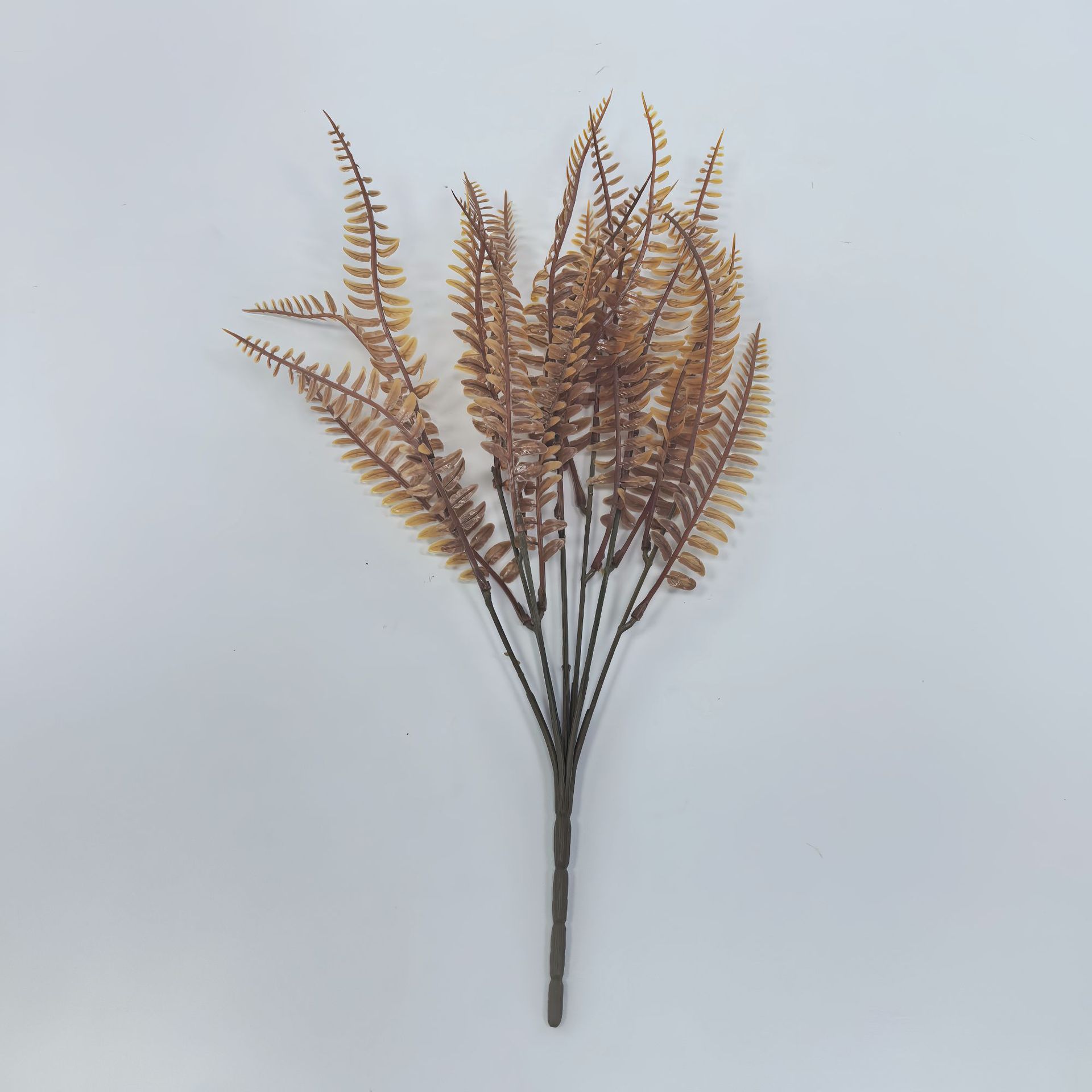 Hierba persa 7-tenedor agua hierba manejar racimos helechos Planta artificial accesorios de pared helechos de dientes de oveja planta verde artificial