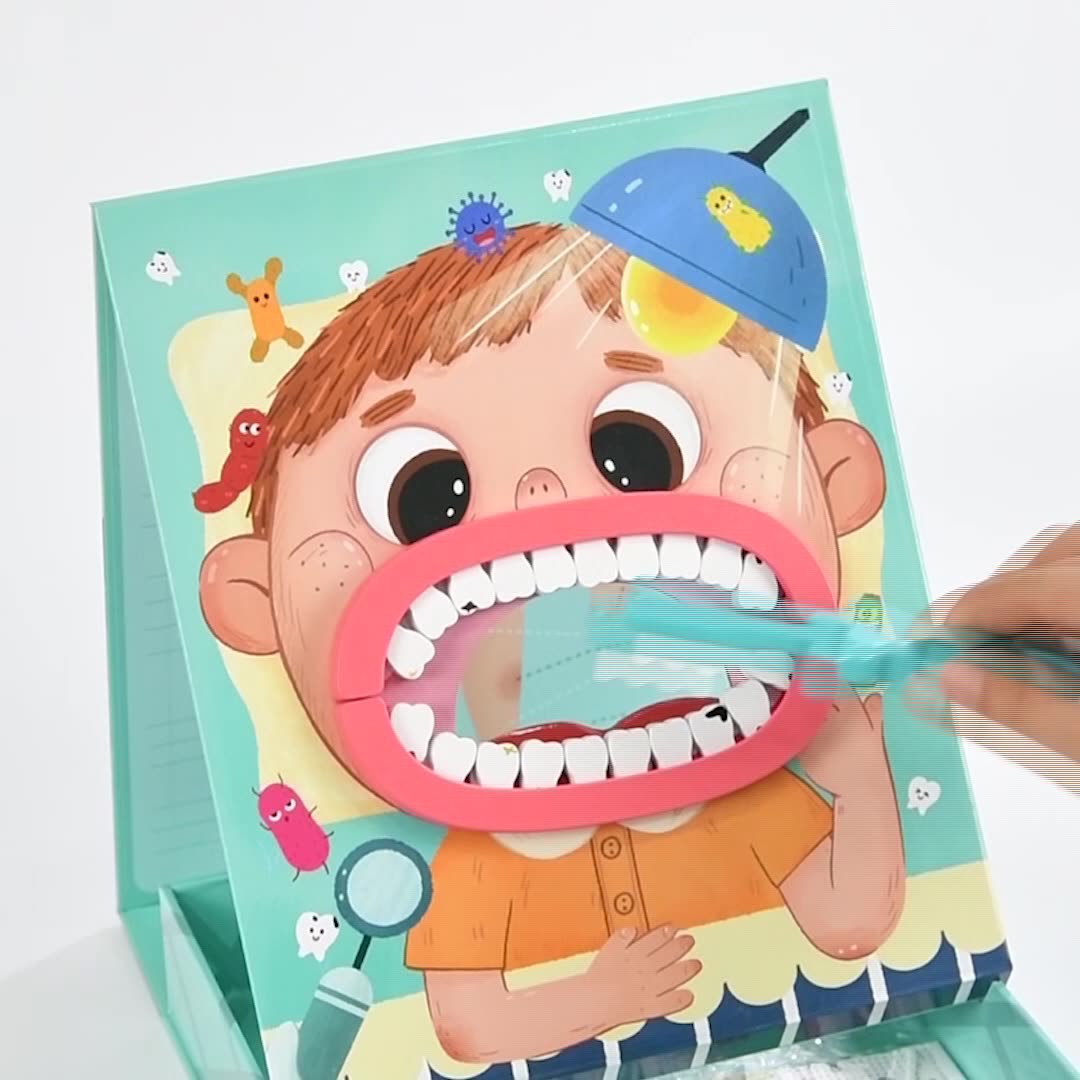 Weiweihu Children's Casa de juegos para dentistas Simulación Dental Little Doctor Amazon Venta caliente Juguetes de madera