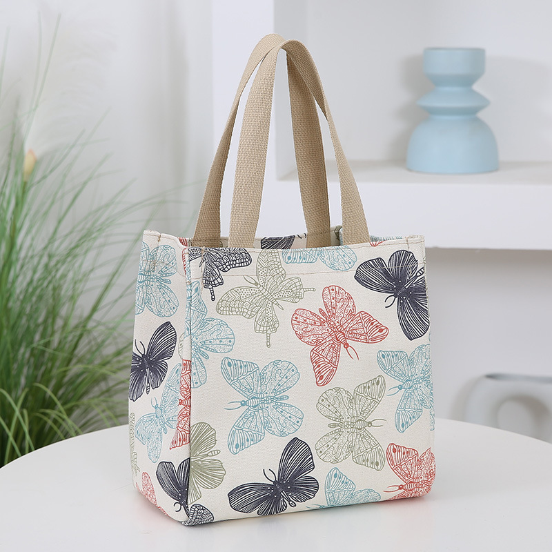 Japanese Style Classic Cute Canvas Handbag Fashion Niche All-match High-value Exquisite Elegant Handbag Women's Bag