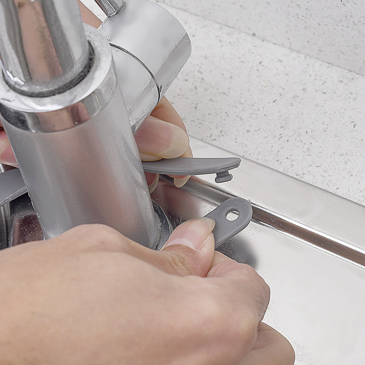 Ajustable pulsador de doble capa de almacenamiento grifo cesta colgante fregadero de la cocina estante de almacenamiento esponja drenaje bolsa colgante