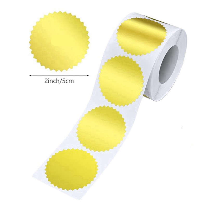 Amazon's Popular 50mm Gold and Silver Gear Stamp Stickers, Printed Certificate Labels, 250 Stickers Per Roll Amazon's Popular 50mm Gold and Silver Gear Stamp Stickers, Printed Certificate Labels, 250 Stickers Per Roll