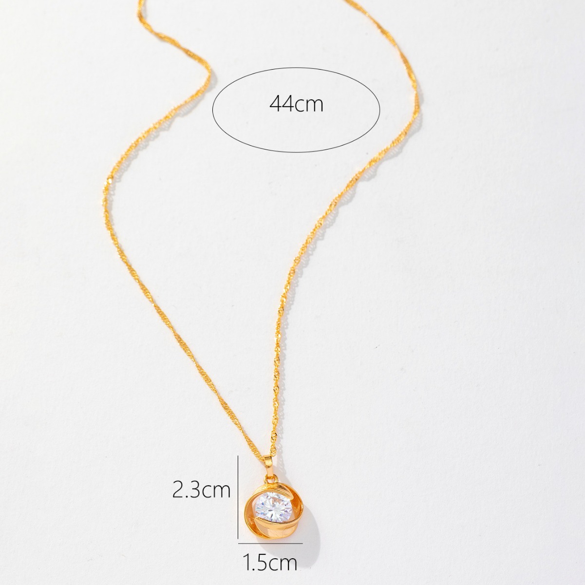 Xiyin transfronterizo nuevo diamante blanco Zircon cobre micro incrustado nicho de diseño de moda moda estilo colgante de flores