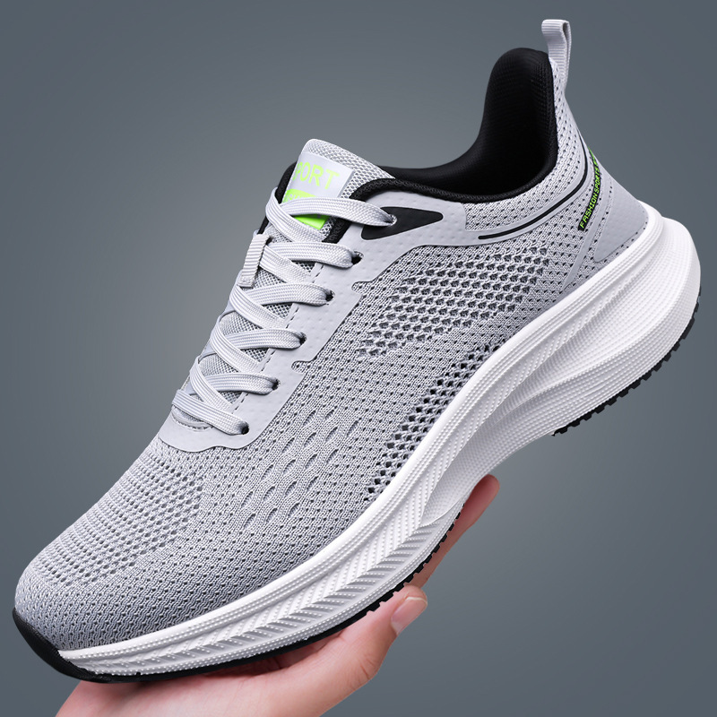 Cross-Border Large Size Breathable Mesh Men's Shoes Spring and Summer New Season Casual Sports Shoes Non-Slip Outdoor Fashion Running Shoes for Men Cross-Border Large Size Breathable Mesh Men's Shoes Spring and Summer New Season Casual Sports Shoes Non-Slip Outdoor Fashion Running Shoes for Men
