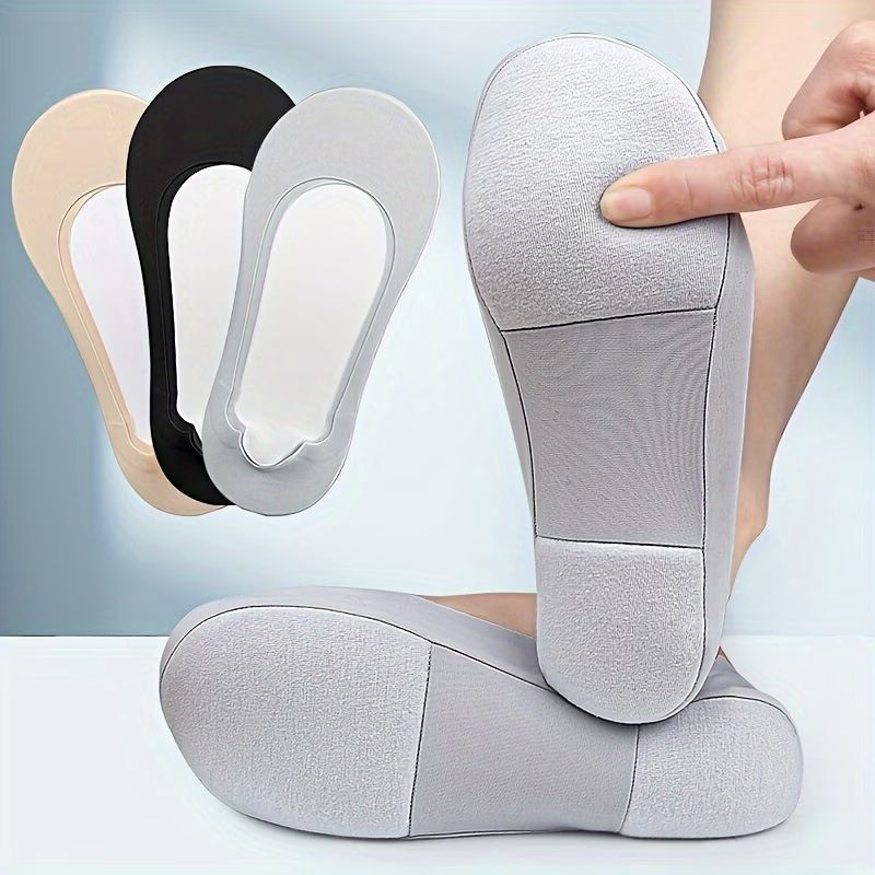 Men's and women's invisible low-cut boat socks with arch support, soft sponge cushioning, pressure relief, customizable cut, invisible anti-slip socks Men's and women's invisible low-cut boat socks with arch support, soft sponge cushioning, pressure relief, customizable cut, invisible anti-slip socks