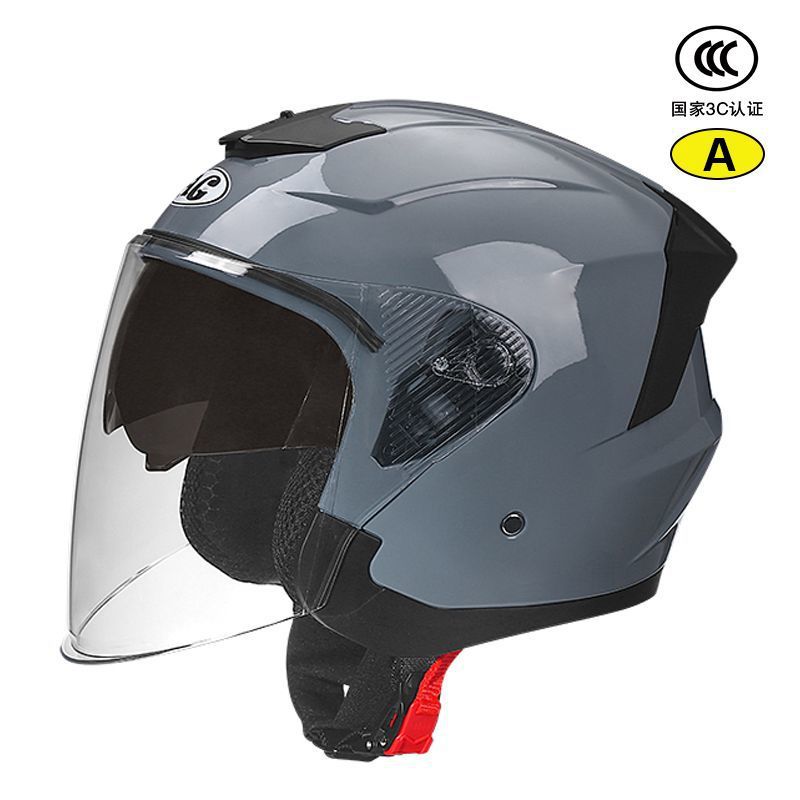 Auto Parts and Accessories: Universal New National Standard - 3ca-class-inner-and-outer-double-mirror-cement-gray
