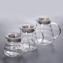 手冲咖啡壶云朵壶套装简约透明家用玻璃咖啡滤杯过滤分享壶摩卡壶