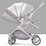 婴儿推车可坐可躺双向轻便折叠高景观宝宝新生儿童推车混批代购发