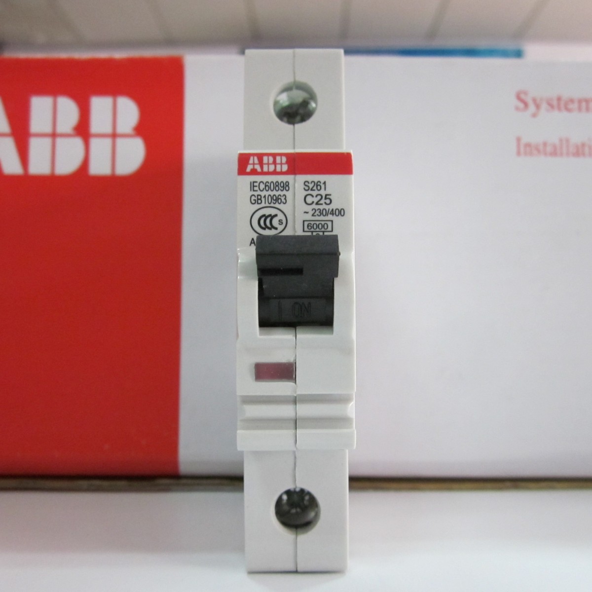 清仓价全新正品ABB S260微型断路器S261-D20 1P 20A D型 假一赔十