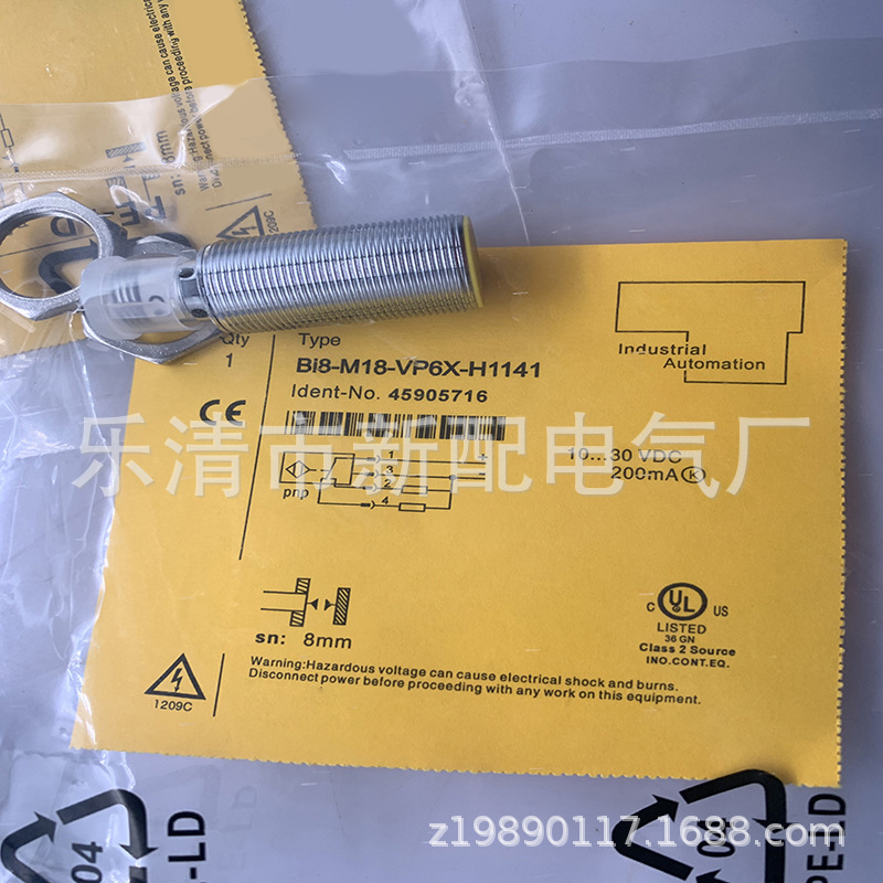 专业技术全新BI8-M18-VP6X-H1141接近开关质保一年
