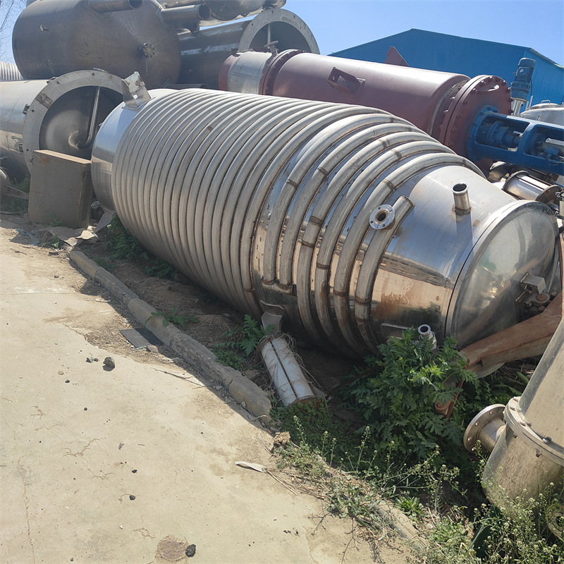 转让二手提取罐 化工真空发酵设备 不锈钢乳品饮料发酵装置