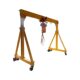 Gantry electric trackless lifting type 3 ton simple hand push universal gantry crane small gantry crane