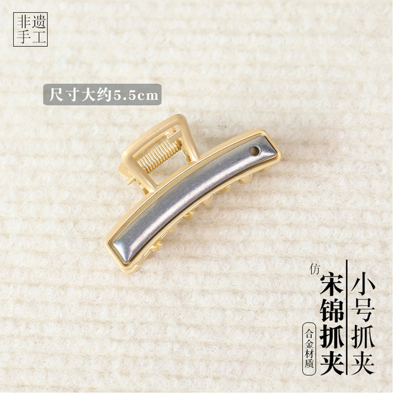 卒業シーズンの新しい中国風の宋錦ヘアピンベース DIY 素材パッケージは、ヘアピン、ブローチ、ローピンアクセサリー、古代スタイルに使用できます。|undefined