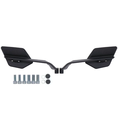 Wholesale polar core AE5i AE4i universal modified fixed wing rearview mirror folding aluminum alloy mirror mirror (Motorcycle rearview mirror) - 467-rear-view-mirror-black