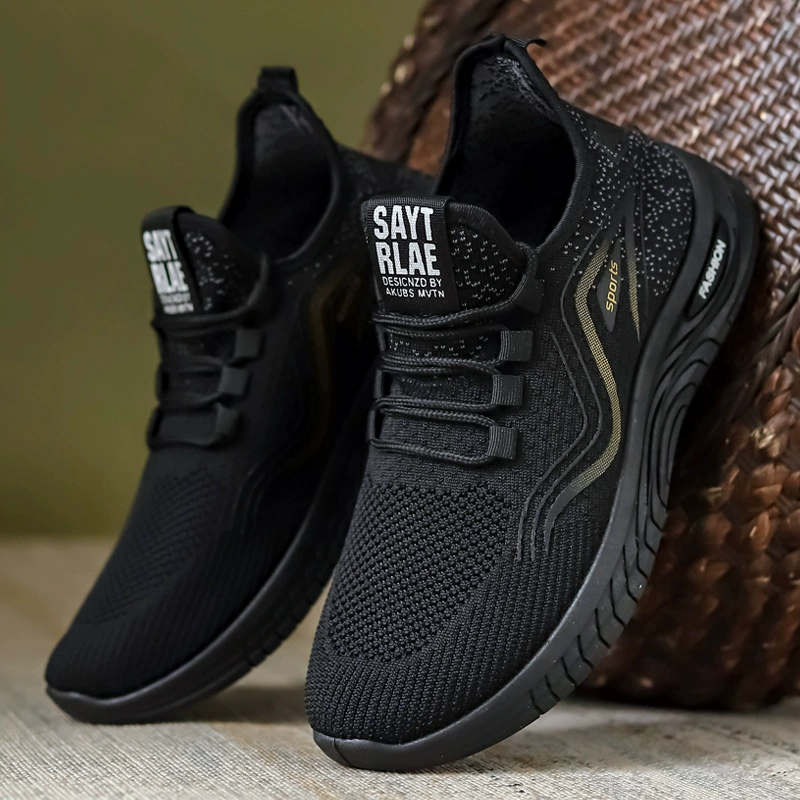 Casual shoes for men spring and summer new shoes foreign trade cross-border breathable versatile men's flat running sneakers trendy
