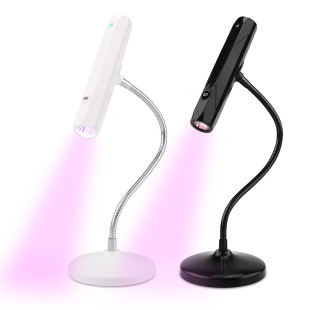 New Hot Cross-border Nail Art One-word Lamp Magnetic Suction Desirable Phototherapy Lamp Fast Curing Desktop Handheld