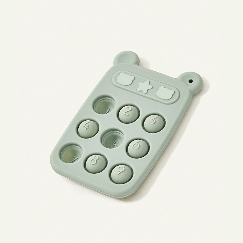 086 green huanling teether