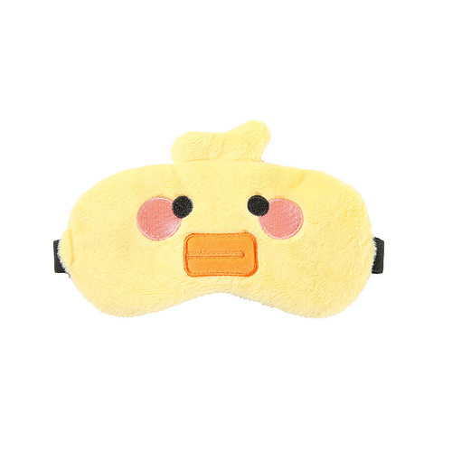 Cross-border Plush Cartoon Eye Mask for Sleep, Light Blocking Adult and Children, Eye Mask with Animal Hair Band, Dual-Purpose Model