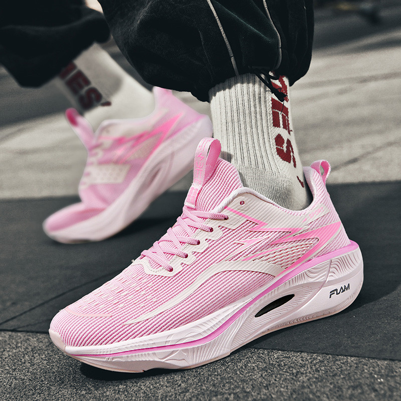 Nuevos zapatos de hombre, tablero de carbono Flying Burning 3.0, rebote ultraligero, zapatos de pareja, zapatos para correr para jóvenes, zapatos de prueba física, zapatos deportivos