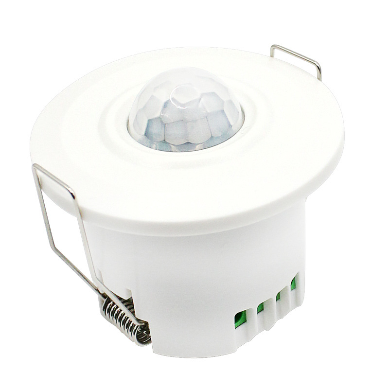 220V lighting fixture with adjustable delay infrared sensor