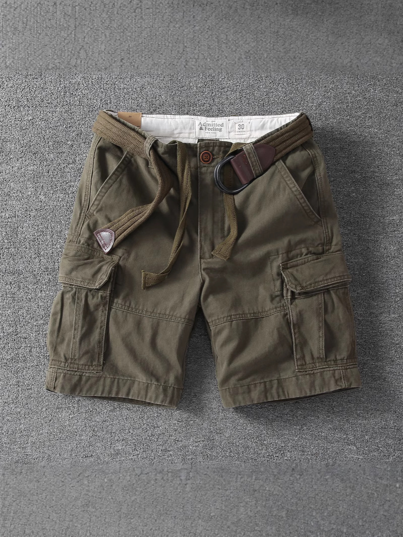 25 nuevos pantalones cortos casuales de verano de algodón sueltos pantalones de camuflaje para hombres jóvenes pantalones rectos fabricantes al por mayor