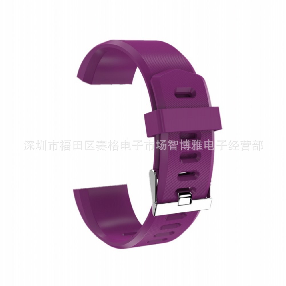 Adecuado para 115 más correa de pulsera monocromo TPU correa de pulsera inteligente pulsera deportiva Correa fábrica en stock