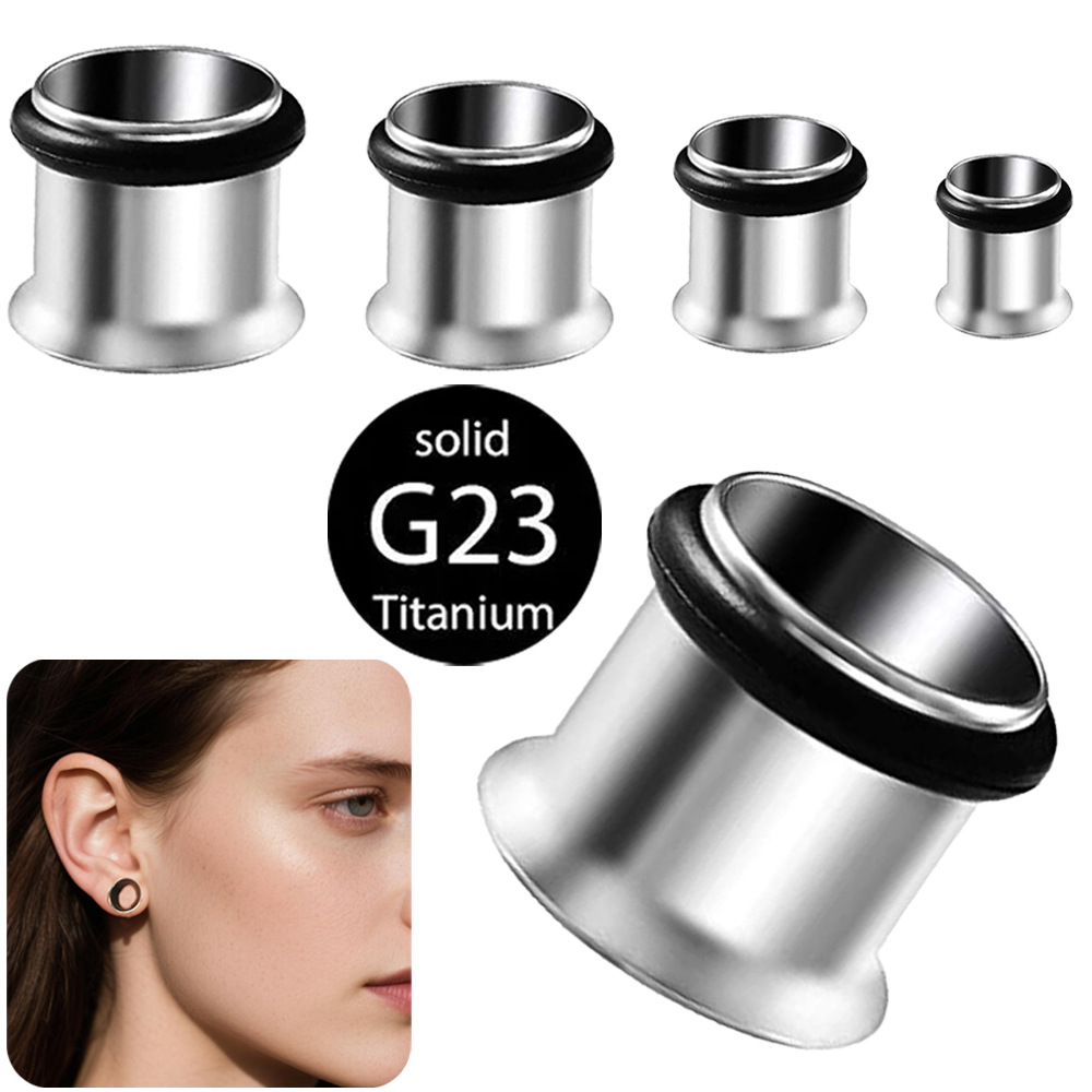 Silver pointed spike labret stud material detail