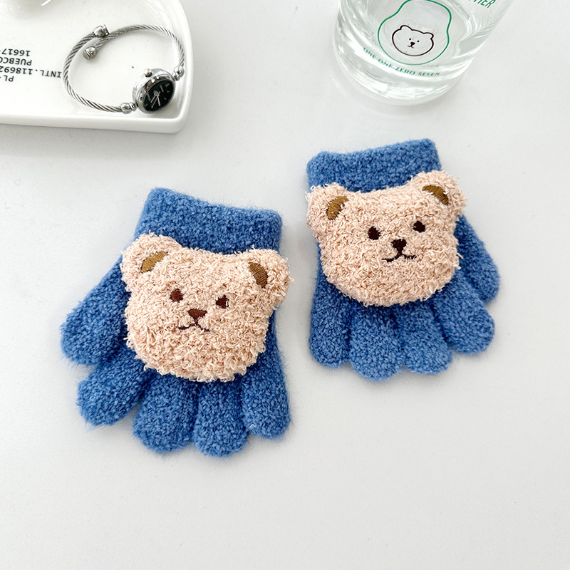 진한 네이비 인기 곰돌이 인형 [1-3세]